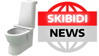 Skibidi Toilet News Logo And Text