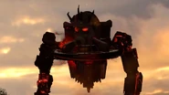 The Juggernaut thinking about G-Toilet's request to join his side.