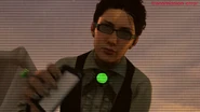 Sightbender Agent about to insert the Operating system installer into the POV-Cameraman in one of the extra scenes of Season 25.