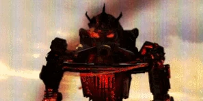As the Juggernaut Astro Toilet departs the area via  to receive repairs, he shoots an irritated and threatening glare at the  before vanishing..
