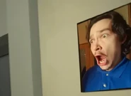 02FullScreen-DafuqboomFace.jpg (175 KB) A picture frame of the face of DaFuq!?Boom! while he is doing the "Pog" face at the start of the full-screen episode.