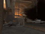 The Incinerator Skibidi Urinal pulling in  into his oven.