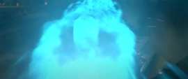 The Rocketeer Astro Toilet being brutally burned by 's  while screaming in agony.
