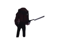A transparent image.