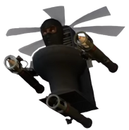 Tri-Artillerist Skibidi Toilet Aerial Rocket Trooper †