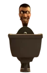 Semi-Medium Skibidi Toilet (x1) (Deceased)