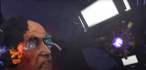 Him stabbing the  with his .