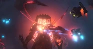 79-WODBlades.jpeg (1.31 MB) Watchman of Doom using his homing blades ability to eliminate multiple enemies at once.
