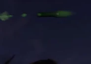 The Chief Scientist Skibidi Toilet Mech releasing an Acidic weapons/Acid missile.