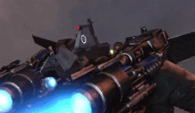 The Berserker Skibidi Mutant 2.0 throwing the  at the , only to be thrown to the ground by the latter.