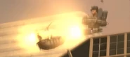 Ditto, destroying a camera transport helicopter.
