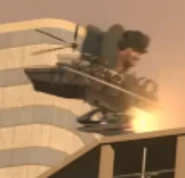 The Assailant Astro Toilet charging up its Ion blaster.