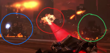 Three Strider Astro Toilets attacking the Cameramen
