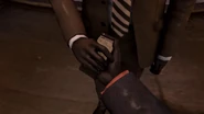 The Secret Agent giving his masterkey to Lucky Cameraman.