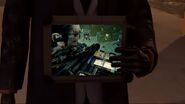 Lucky Cameraman showing what's happening inside the door with the Tablet