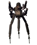 Mouth-Laser Strider Skibidi Toilet Giant Laser-Barrage Strider