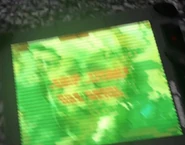 The Administrator seen briefly on the tablet.