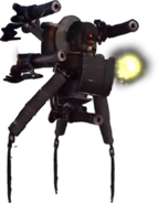 Penta-Laser Strider Skibidi Toilet Giant Laser-Barrage Strider