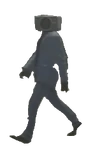 Blue Suited Speakerman ?