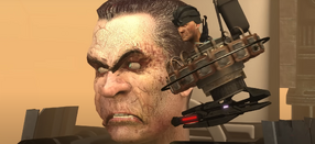 The Decoy G-Toilet showing anger towards the .