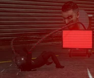 70-ClawCarSkibidiToiletAttack.jpeg (724 KB) The Claw Wheeler Skibidi Toilet 2.0 using his tendrils to hold down the Dark Speakerman.