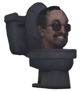Larger Medium Gray Skibidi Toilet ?