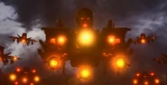 Ditto, now smiling menacingly at the Buzzsaw Skibidi Mutant.