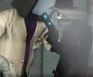 A leak with the Scientist TV Man and the Detective Cameraman.