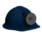 Blue Construction Helmet