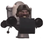 Armored Laser Skibidi Toilet's voice is borrowed from a scream meme made by SrPelo (aka David Axel Cazares Casanova)