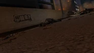 A teaser featuring a deceased Normal Speakerman lying on the street.