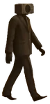 Yellow Tied Dark Gray Suited Speakerman ?