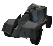 The model used for the Armored Camera Van.