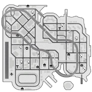 Map of New York.