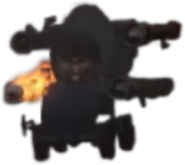 Quad-Launcher Wheeler Skibidi Toilet Light Rocket Trooper