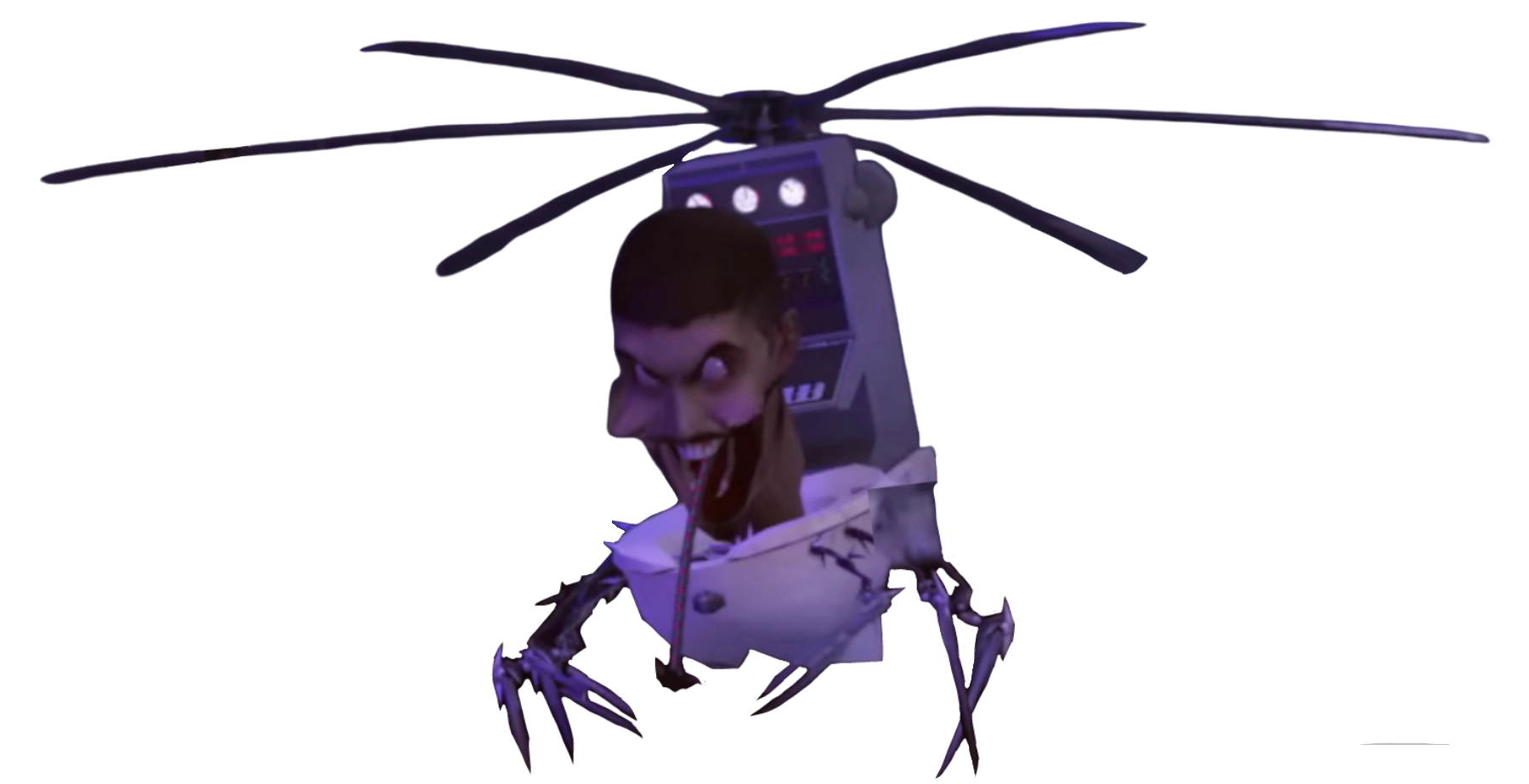 Helicopter Hexa-Claw Parasitic Skibidi Toilet | Skibidi Toilet