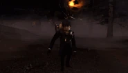 The four previous images in a GIF with the corpse of the Rocketeer Skibidi Mutant getting thrown on the ground.