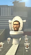 A Regular helicopter appearing for the first time flying above Giant Skibidi Toilet in Episode 3.