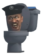 Large Police Skibidi Toilet †