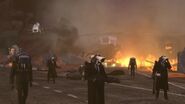 The Reinforcement Squad arrive in Alpha-Hills Labs.