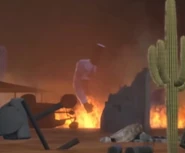 The Brave Large Speakerman being more visible in the season 22 compilation.