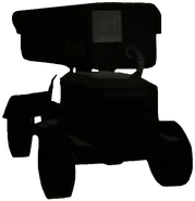 A transparent image of the Camera rover.
