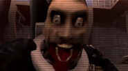 Feral Skibidi Mutant screaming and attacking POV-Plungerman.
