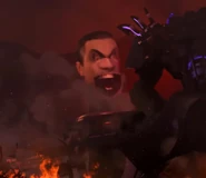 The exposed head of the Astro Toilet, appearing to be a Male_06 model.