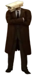 Brown Suited Cameraman