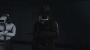 The Detective Cameraman telling the POV-Cameraman to keep watching Lucky Cameraman.