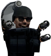 Quad-Launcher Skibidi Toilet Armored Rocket Trooper †