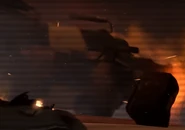 The Upgraded Camera Van got destroyed by the Obliterator Astro Toilet.