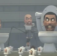 Hanging Water Tank Skibidi Toilet in Episode 25.