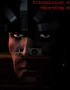 Assailant Astro Toilet's face showing up as The Administrator refers to him as the "bigger threat."